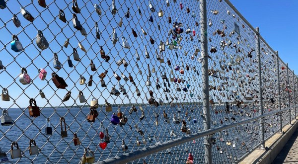 The Story Behind The Paris Love Locks Tradition That Made Its Way To This Lakeside Trail In South Carolina
