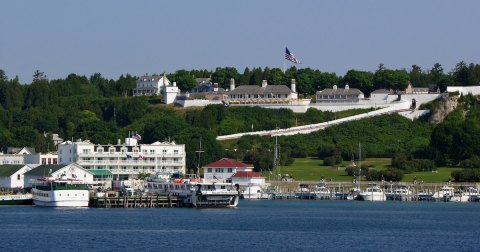 The Oldest Building In Michigan Was Constructed On This Historic Resort Island