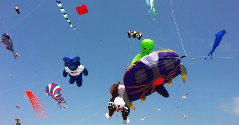 The Newport Kite Festival Is A Colorful Celebration That Will Remind You Of Childhood