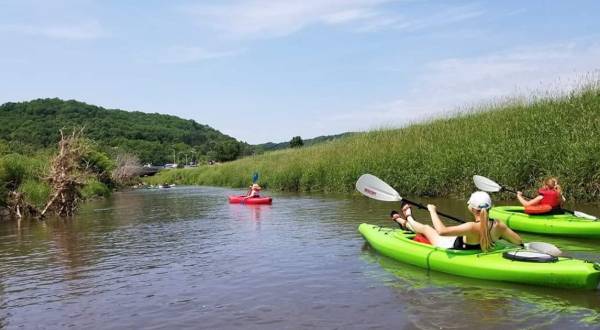 There’s Nothing Better Than Wisconsin’s Natural Lazy River, The Pine, On A Summer’s Day