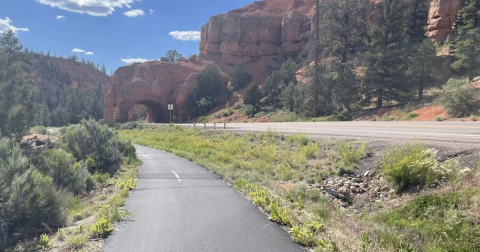 Most People Don't Even Know This Little-Known Paved Trail In Utah Even Exists
