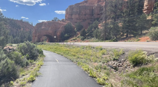 Most People Don’t Even Know This Little-Known Paved Trail In Utah Even Exists