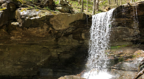 This Easy 2.5 Mile Trail Leads To Emory Gap Falls, One Of Tennessee’s Most Underrated Waterfalls