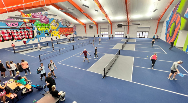 Take Your Pickleball Game To The Next Level At This State-Of-The-Art Pickleball Court In Ohio