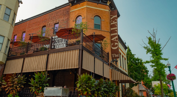 The Rooftop Patio At The Galley Restaurant Was Made For Summer Nights In Marietta, Ohio