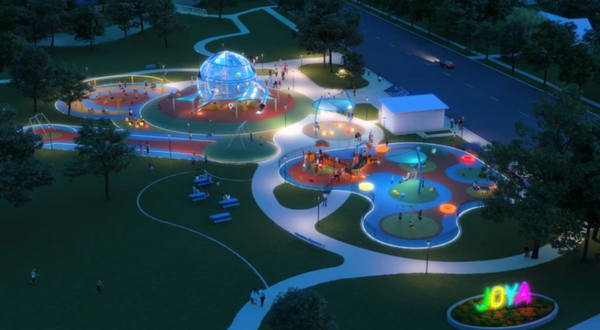 Nation’s First Glow-In-The-Dark Playground Breaks Ground In Texas
