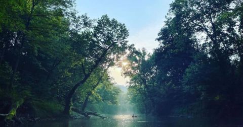 Take A Moonlight Float Trip On Indiana's Blue River For A Unique Summer Adventure