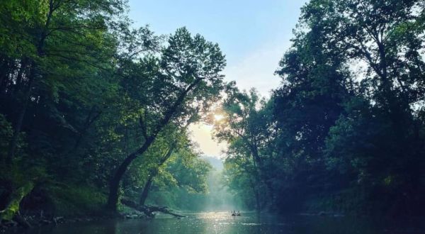 Take A Moonlight Float Trip On Indiana’s Blue River For A Unique Summer Adventure