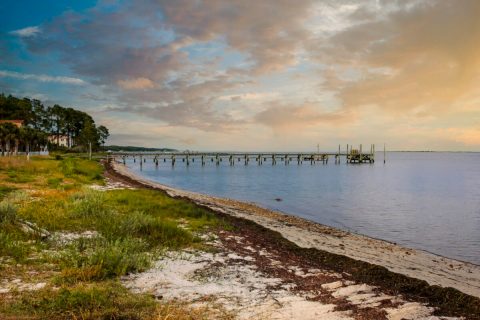 The Scenic Drive In Florida That Runs Straight Through The Charming Small Town Of Carrabelle