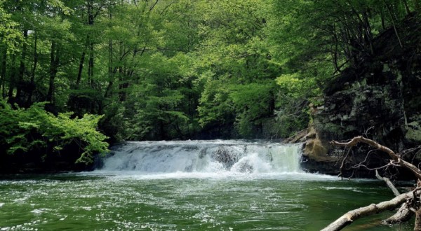 West Virginia’s Most Refreshing Hike, Glade Creek Trail, Will Lead You Straight To A Beautiful Swimming Hole