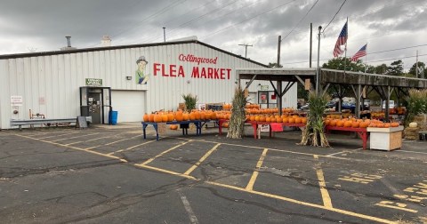 This New Jersey Flea Market Covers 60,000 Square Feet With Over 600 Merchants On-Site