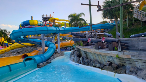 With a Wave Pool, Quarter-Mile Lazy River, And Movie Screenings, This Florida Park Is the Ultimate Family Destination