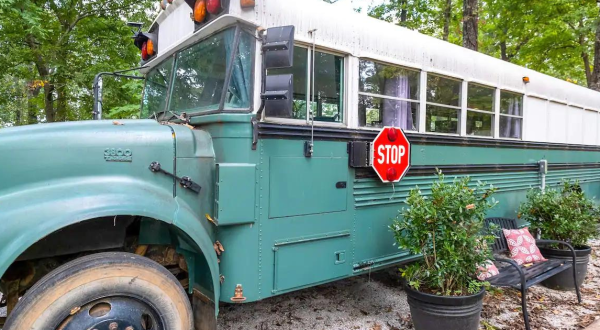 Indulge Your Inner Hippie At This School Bus Vacation Rental In Arkansas