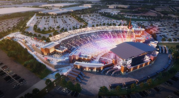 Oklahoma City Is Getting A 12,000-Seat Outdoor Amphitheater With Luxury Fire Pits And More