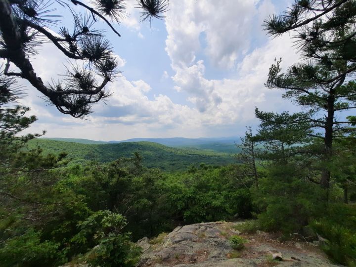 View from Burnt Meadow Mountain Trail