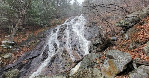 The New Hampshire Waterfall Worth Driving Across The State To Explore