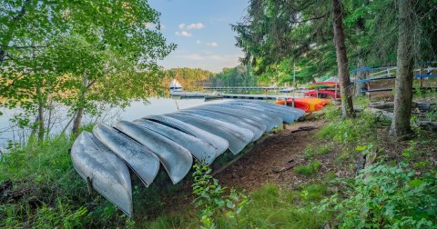 Enjoy Cool, Crisp Water At What Was Once A Private Boy Scout Camp In Wisconsin