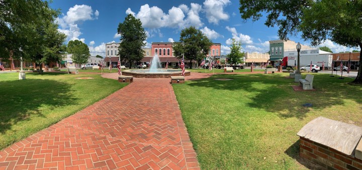 charming college town in Arkansas