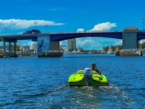 The Newest Way To Explore Fort Lauderdale, Florida Is This Mini Powerboat
