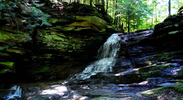 The Ohio Waterfall Worth Driving Across The State To Explore