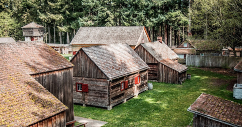 The Oldest Buildings In Washington Are Reconstructed At Tacoma's Point Defiance Park