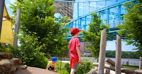 With a Riverwalk, SplashPad And Carousel, This Ohio Park Is the Ultimate Family Destination
