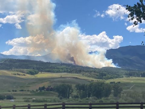Lowline Fire In Gunnison County Growing And Spreading Rapidly