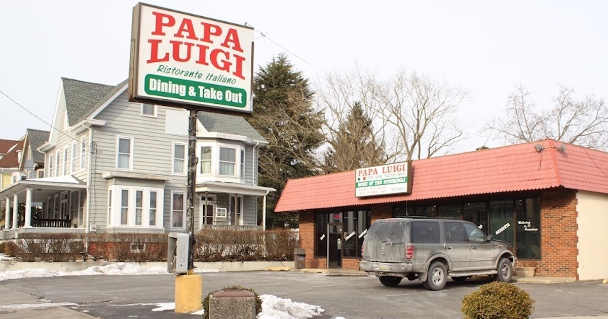 Enjoy A Pasta Flight In New Jersey at Papa Luigi's In Woodstown