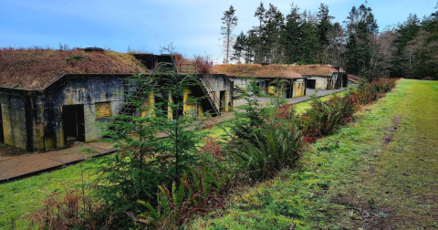 Explore This Secret Trail Around An Old Coastal Fort In Washington