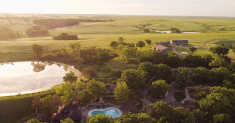 Enjoy Some Much Needed Peace And Quiet At This Charming Kansas Lodge