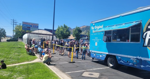 This Fish And Chips Food Truck In Oklahoma Always Has A Long Line, And There's A Reason Why