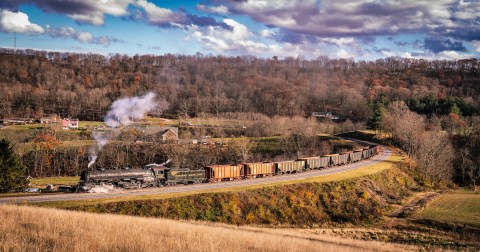 The Train Ride Through The Maryland Mountains That Shows Off Fall Foliage