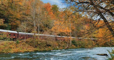 The Train Ride Through The North Carolina Countryside That Shows Off Fall Foliage