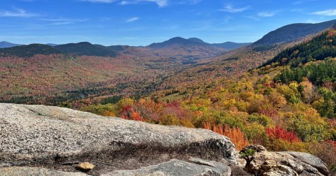 The 3.4-Mile Sugarloaf Trail Leads Hikers To The Most Spectacular Fall Foliage In New Hampshire
