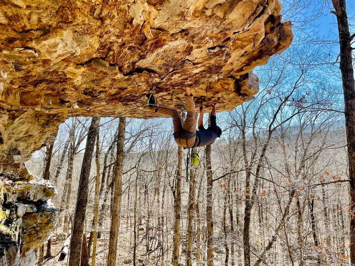 unique climbing destination in Arkansas