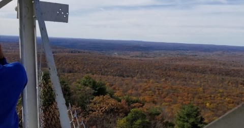 The 4.7-Mile Culver Fire Tower Trail Leads Hikers To The Most Spectacular Fall Foliage In New Jersey