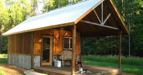 This Camping Cabin In Northern Idaho Is Full Of Charm And Perfect For An Escape Into Nature
