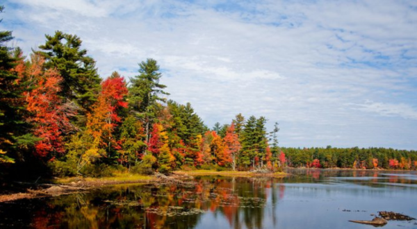 The State Park Where You Can View The Best Fall Foliage In Maine