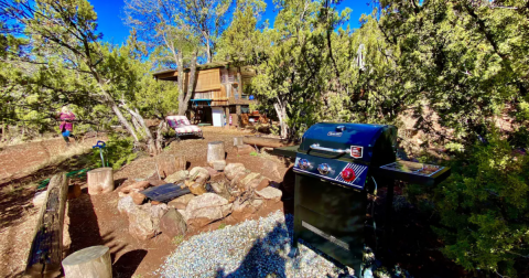 This Rustic Treehouse In New Mexico Is The Perfect Place For A Relaxing Getaway