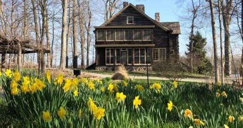Take A Stroll Through Indiana's Past At This Historic Artist's Log Cabin