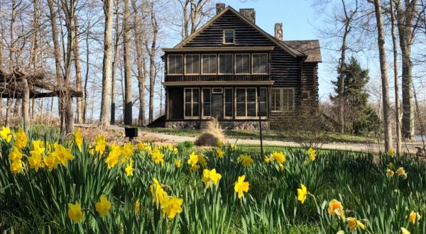 Take A Stroll Through Indiana’s Past At This Historic Artist’s Log Cabin