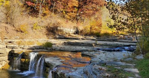 The Enchanting Cataract Falls In Indiana Is One Of The Best Places To Enjoy Autumn