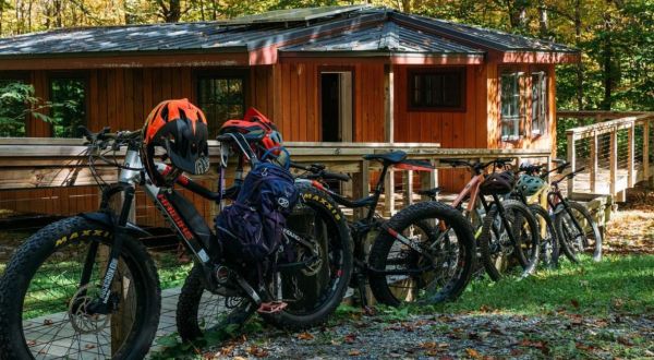 Explore Vermont’s Back Country During The Day Then Fall Asleep In A Cozy Hut At Night