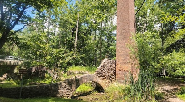 The Incredible Hike In New Jersey That Leads To A Fascinating Abandoned Furnace