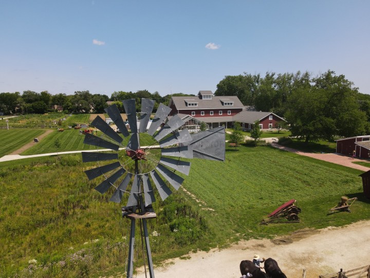 historic dairy farm in Glenview, Illinois