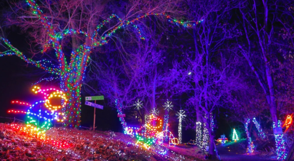 The Incredible Park In Pennsylvania That Lights Up Spectacularly For Christmas Each Year