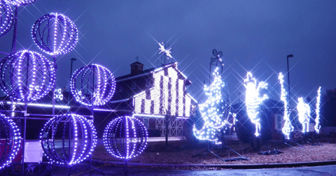 7 Christmas Light Displays In Kansas That Are Pure Holiday Magic
