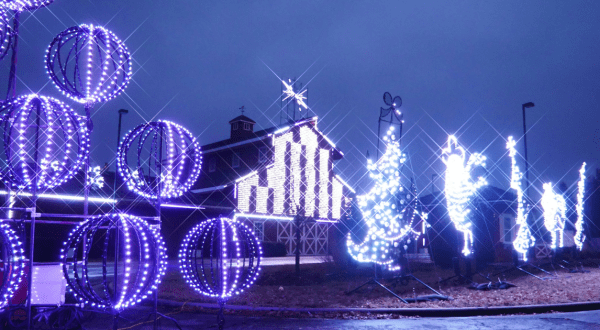 7 Christmas Light Displays In Kansas That Are Pure Holiday Magic