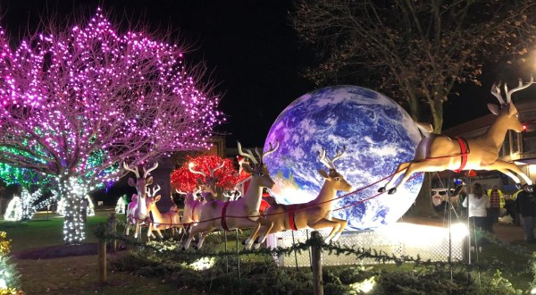 9 Light Displays In Massachusetts That Are Pure Holiday Magic