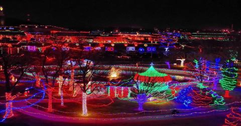 7 Christmas Light Displays In Oklahoma That Are Pure Holiday Magic